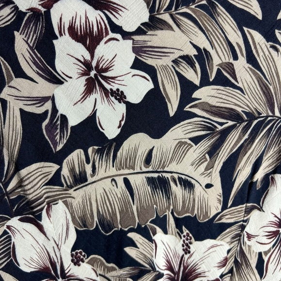 Hilo Hattie Hawaiian Floral Print Sleeveless Dress, Large - Picture 5 of 6